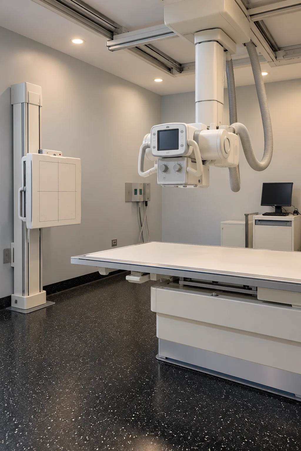Equipo y espacio de radiografía digital en Médiqa